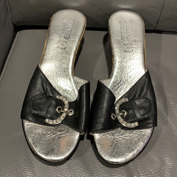 Bravo by Browns Italian leather sandals - Picture 1 of 6
